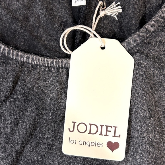 Jodifl Women’s Dress Anthropologie Cold Shoulder Black Size-S NWT - Picture 7 of 10